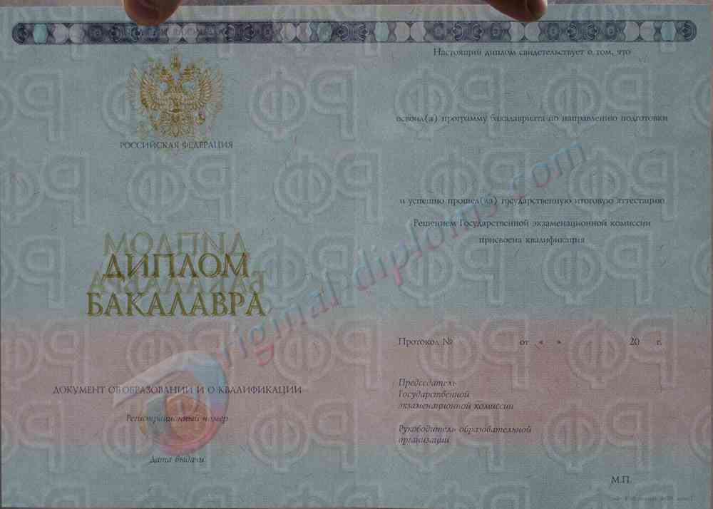 Диплом бакалавра 2014-2027